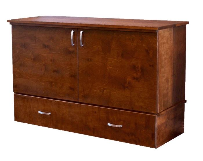 hardwood cabinet